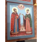 Икона Святых Петра и Февронии