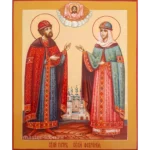 Петр и Феврония икона