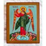 Рукописная икона Ангела Хранителя
